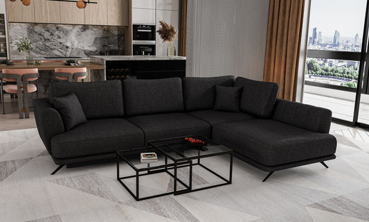Corner Sleeper Sofa Aviemore 59 | size: Width: 276cm, Height: 90cm, Depth: 191cm | color: Vero | image: 1 | variant: 1015820