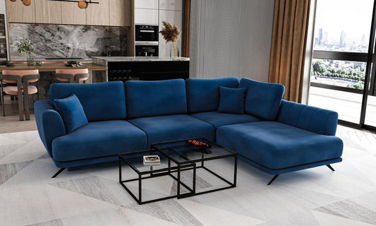 Corner Sleeper Sofa Aviemore 75 | size: Width: 276cm, Height: 90cm, Depth: 191cm | color: Loco | image: 1 | variant: 1015836