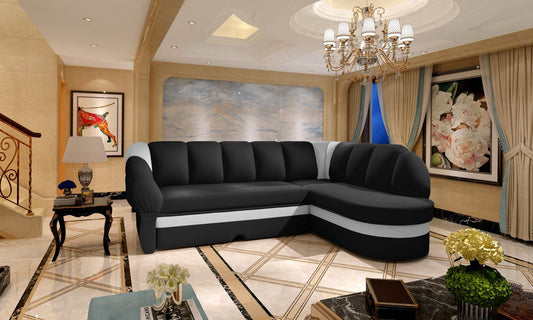 Corner Sleeper Sofa Benano 1 | size: Width: 250cm, Height: 85cm, Depth: 180cm | color: Soft | image: 1 | variant: 1014162
