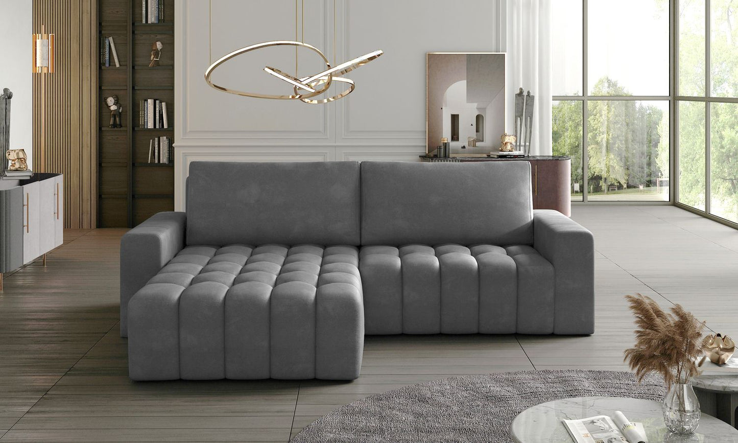 Corner Sleeper Sofa Bonett 10 | size: Width: 250cm, Height: 92cm, Depth: 175cm | color: Paros | image: 1 | variant: 1014203