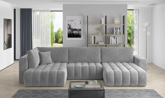 Corner Sleeper Sofa Bonito 25 | size: Width: 350cm, Height: 92cm, Depth: 175cm | color: Sola | image: 1 | variant: 1014291