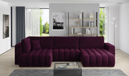 Corner Sleeper Sofa Bonito 35 | size: Width: 350cm, Height: 92cm, Depth: 175cm | color: Velvetmat | image: 1 | variant: 1014301