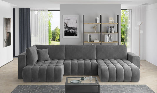 Corner Sleeper Sofa Canterbury 29 | size: Width: 350cm, Height: 92cm, Depth: 175cm | color: Sola | image: 1 | variant: 1015241