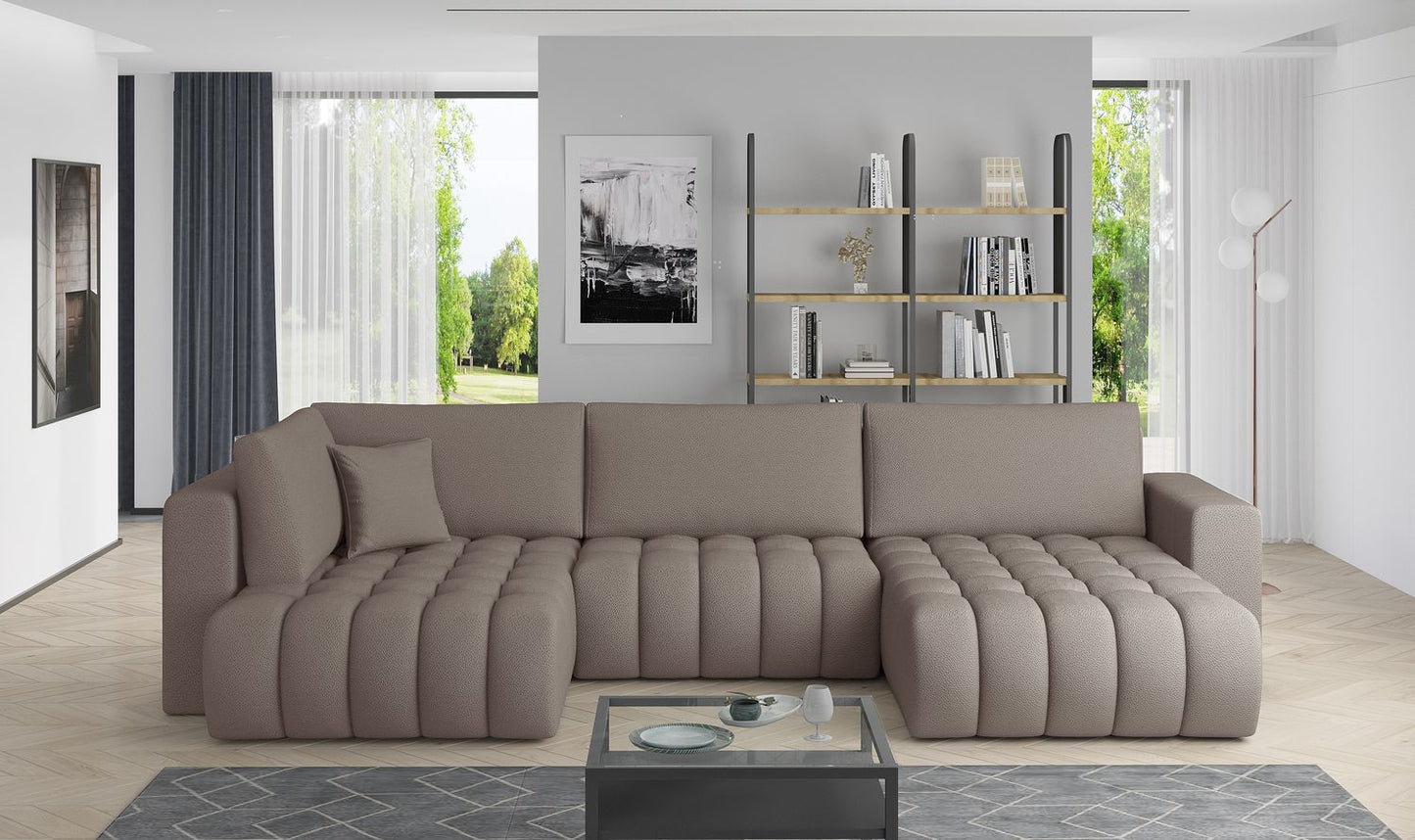 Corner Sleeper Sofa Canterbury 30 | size: Width: 350cm, Height: 92cm, Depth: 175cm | color: Savoi | image: 1 | variant: 1015242