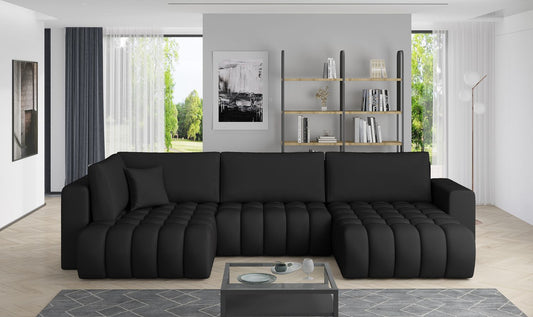 Corner Sleeper Sofa Canterbury 33 | size: Width: 350cm, Height: 92cm, Depth: 175cm | color: Softis | image: 1 | variant: 1015245