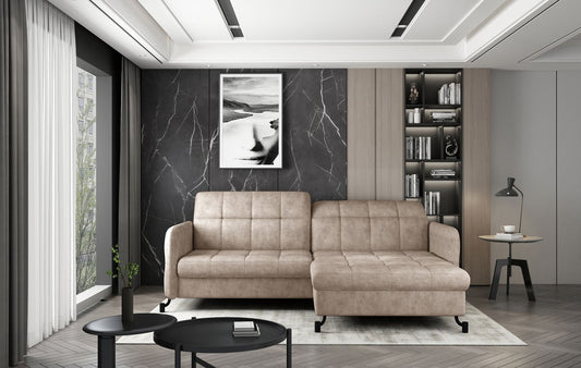 Corner Sleeper Sofa East Pittsburgh 23 | size: Width: 225cm, Height: 105cm, Depth: 160cm | color: Dora | image: 1 | variant: 1016946