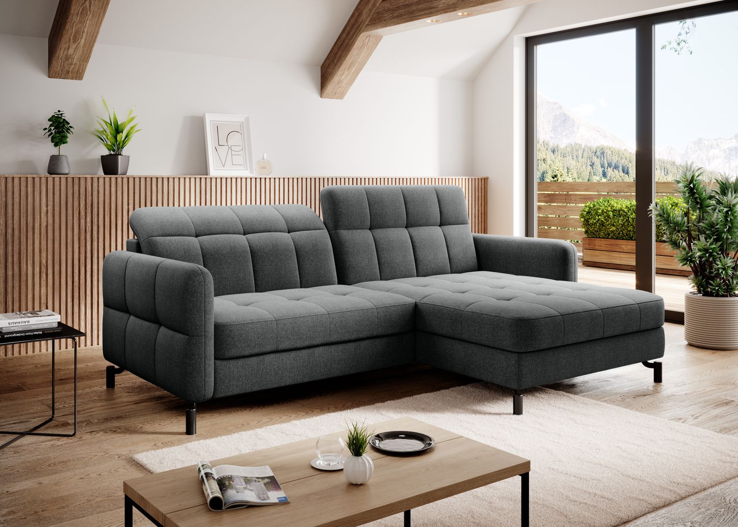 Corner Sleeper Sofa East Pittsburgh 34 | size: Width: 225cm, Height: 105cm, Depth: 160cm | color: Inari | image: 1 | variant: 1016957