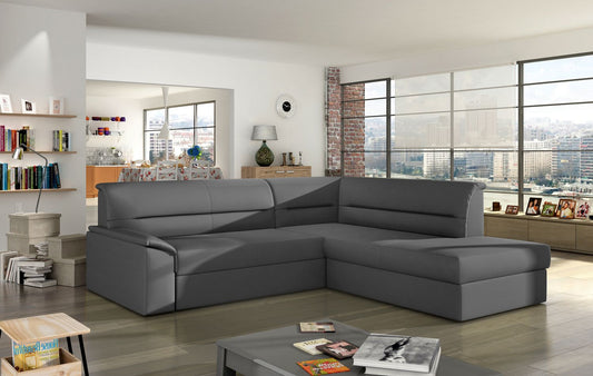Corner Sleeper Sofa Elano 14 | size: Width: 212cm, Height: 90cm, Depth: 65cm | color: Soft | image: 1 | variant: 1015501