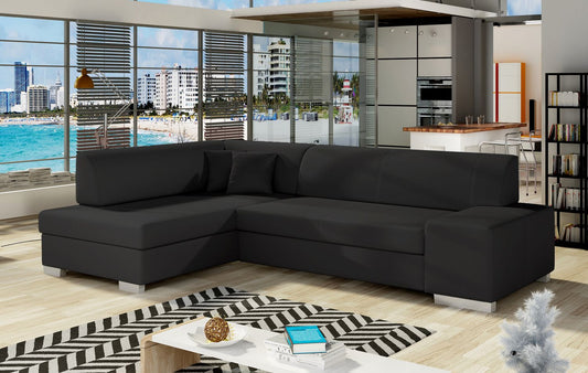 Corner Sleeper Sofa Fabio 3 | size: Width: 268cm, Height: 73cm, Depth: 167cm | color: Soft | image: 1 | variant: 1015660