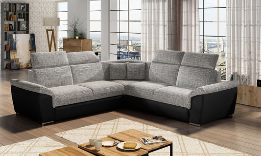 Corner Sleeper Sofa Federico 16 | size: Width: 268cm, Height: 102cm, Depth: 268cm | color: Berlin/Soft | image: 1 | variant: 1015706