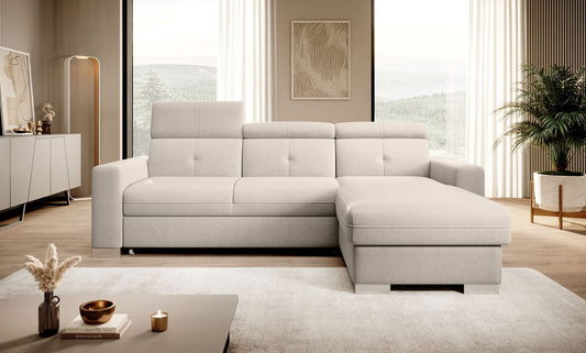 Corner Sleeper Sofa Filey 61 | size: Width: 247cm, Height: 104cm, Depth: 176cm | color: Inari | image: 1 | variant: 1015511