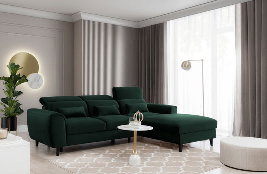 Corner Sleeper Sofa Foble 19 | size: Width: 267cm, Height: 100cm, Depth: 196cm | color: Loco | image: 1 | variant: 1014501