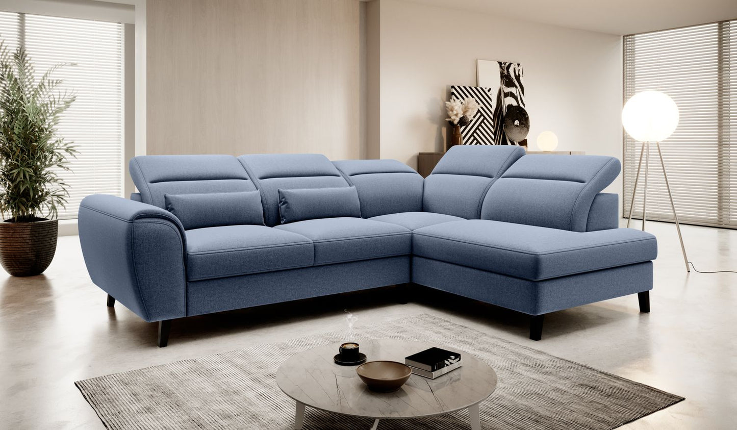 Corner Sleeper Sofa Gainsborough 79 | size: Width: 255cm, Height: 100cm, Depth: 201cm | color: Gojo | image: 1 | variant: 1016076