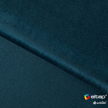 Corner Sleeper Sofa Gino | size: Width: 206cm, Height: 90cm, Depth: 146cm | color: Blue | image: 2 | variant: 1001162