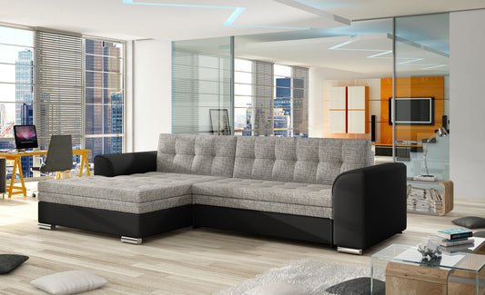 Corner Sleeper Sofa Hexham 9 | size: Width: 275cm, Height: 78cm, Depth: 165cm | color: Berlin/Soft | image: 1 | variant: 1015199