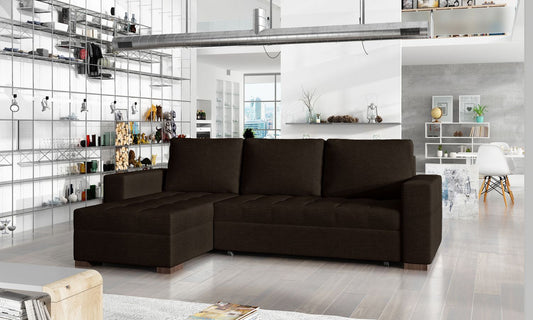 Corner Sleeper Sofa Hinckley 16 | size: Width: 237cm, Height: 90cm, Depth: 57cm | color: Sawana | image: 1 | variant: 1017121