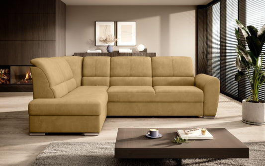 Corner Sleeper Sofa Horncastle 39 | size: Width: 270cm, Height: 93cm, Depth: 186cm | color: Nube | image: 1 | variant: 1016253