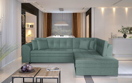 Corner Sleeper Sofa Kettering 53 | size: Width: 260cm, Height: 80cm, Depth: 58cm | color: Cover | image: 1 | variant: 1017283