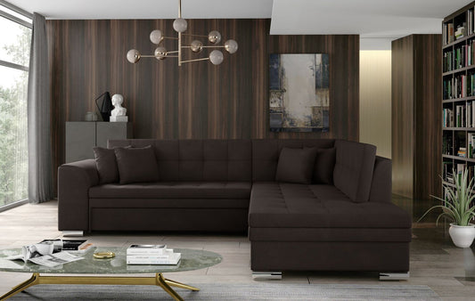 Corner Sleeper Sofa Kettering 62 | size: Width: 260cm, Height: 80cm, Depth: 58cm | color: Jasmine | image: 1 | variant: 1017292