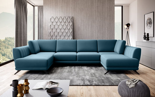 Corner Sleeper Sofa Larco 33 | size: Width: 362cm, Height: 90cm, Depth: 191cm | color: Savoi | image: 1 | variant: 1014707