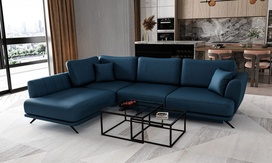 Corner Sleeper Sofa Larde 37 | size: Width: 276cm, Height: 90cm, Depth: 191cm | color: Savoi | image: 1 | variant: 1014852