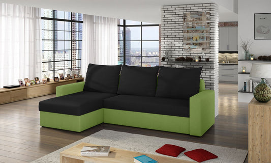 Corner Sleeper Sofa Livio 13 | size: Width: 237cm, Height: 90cm, Depth: 57cm | color: Alova | image: 1 | variant: 1015878