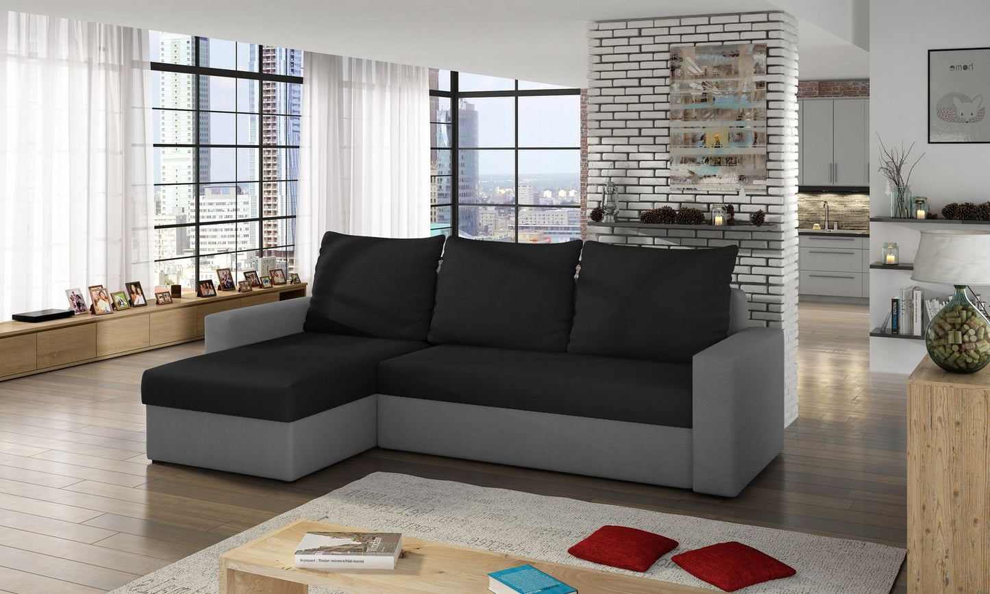 Corner Sleeper Sofa Livio 7 | size: Width: 237cm, Height: 90cm, Depth: 57cm | color: Alova | image: 1 | variant: 1015872