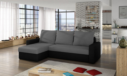 Corner Sleeper Sofa Livio 9 | size: Width: 237cm, Height: 90cm, Depth: 57cm | color: Alova | image: 1 | variant: 1015874