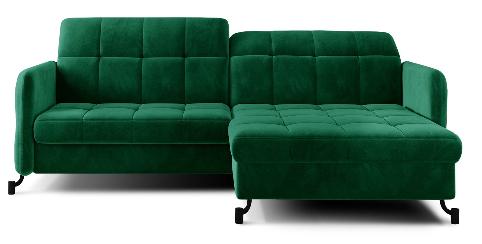Corner Sleeper Sofa Lorelle 1 | size: Width: 225cm, Height: 105cm, Depth: 160cm | color: Kronos | image: 0 | variant: 1015978