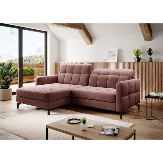 Corner Sleeper Sofa Lorelle 25 | size: Width: 225cm, Height: 105cm, Depth: 160cm | color: Kronos | image: 1 | variant: 1016002