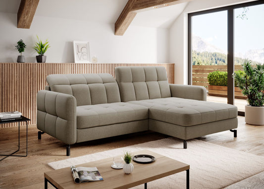 Corner Sleeper Sofa Lorelle 29 | size: Width: 225cm, Height: 105cm, Depth: 160cm | color: Inari | image: 1 | variant: 1016006