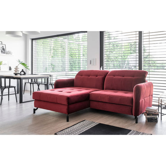 Corner Sleeper Sofa Lorelle 76 | size: Width: 225cm, Height: 105cm, Depth: 160cm | color: Rivera | image: 1 | variant: 1016053