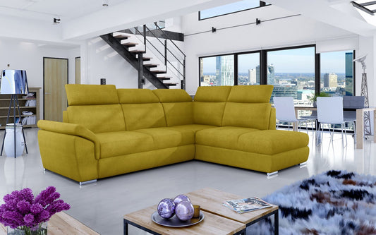 Corner Sleeper Sofa Melton Mowbray 3 | size: Width: 260cm, Height: 102cm, Depth: 60cm | color: Omega | image: 1 | variant: 1016838