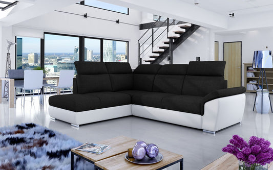 Corner Sleeper Sofa Melton Mowbray 59 | size: Width: 260cm, Height: 102cm, Depth: 60cm | color: Sawana/Soft | image: 1 | variant: 1016894