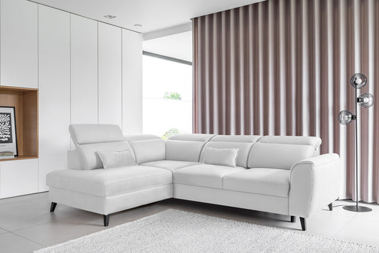 Corner Sleeper Sofa Noble | size: Width: 255cm, Height: 100cm, Depth: 201cm | color: Savoi | image: 1 | variant: 1015051
