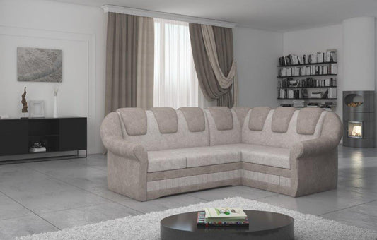 Corner Sleeper Sofa Oakham 14 | size: Width: 243cm, Height: 105cm, Depth: 55cm | color: Dora | image: 1 | variant: 1016778