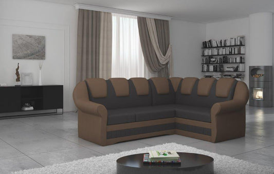 Corner Sleeper Sofa Oakham 20 | size: Width: 243cm, Height: 105cm, Depth: 55cm | color: Soft | image: 1 | variant: 1016784