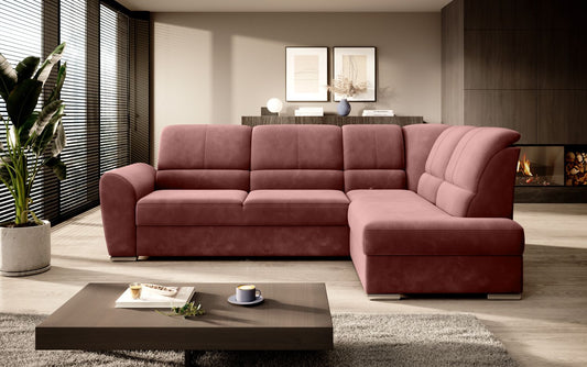Corner Sleeper Sofa Siber 64 | size: Width: 270cm, Height: 93cm, Depth: 186cm | color: Lukso | image: 1 | variant: 1015332