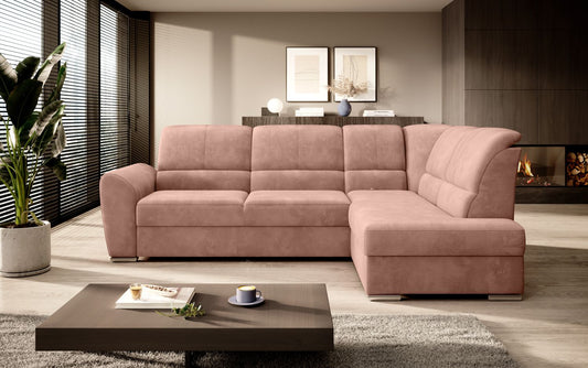 Corner Sleeper Sofa Siber 65 | size: Width: 270cm, Height: 93cm, Depth: 186cm | color: Nube | image: 1 | variant: 1015333