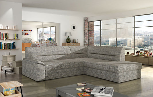Corner Sleeper Sofa Sleaford 17 | size: Width: 255cm, Height: 90cm, Depth: 212cm | color: Berlin | image: 1 | variant: 1016450