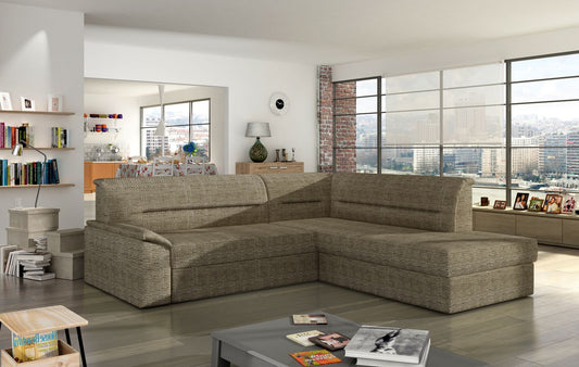 Corner Sleeper Sofa Sleaford 2 | size: Width: 212cm, Height: 90cm, Depth: 65cm | color: Berlin | image: 1 | variant: 1016435