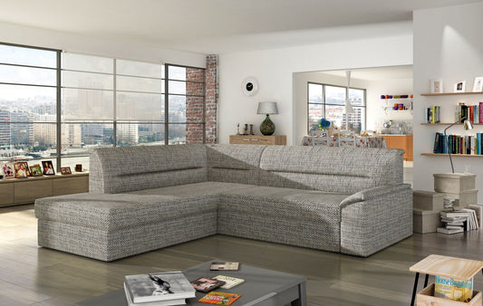 Corner Sleeper Sofa Sleaford 6 | size: Width: 212cm, Height: 90cm, Depth: 65cm | color: Berlin | image: 1 | variant: 1016439