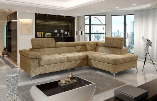 Corner Sleeper Sofa Whitby 3 | size: Width: 275cm, Height: 90cm, Depth: 202cm | color: Berlin | image: 1 | variant: 1016452