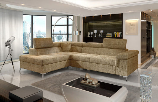 Corner Sleeper Sofa Whitby 30 | size: Width: 275cm, Height: 90cm, Depth: 202cm | color: Berlin | image: 1 | variant: 1016479