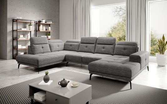 Corner Sofa Alnwick 24 | size: Width: 350cm, Height: 107cm, Depth: 205cm | color: Marte | image: 1 | variant: 1015282