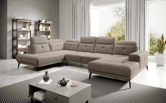 Corner Sofa Alnwick 27 | size: Width: 350cm, Height: 107cm, Depth: 205cm | color: Vero | image: 1 | variant: 1015285