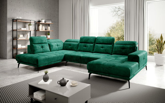 Corner Sofa Alnwick 38 | size: Width: 350cm, Height: 107cm, Depth: 205cm | color: Nube | image: 1 | variant: 1015296