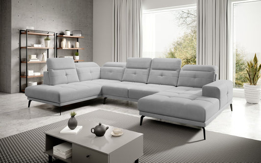 Corner Sofa Alnwick 4 | size: Width: 350cm, Height: 107cm, Depth: 205cm | color: Sola | image: 1 | variant: 1015262