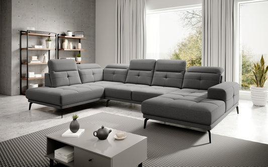 Corner Sofa Alnwick 6 | size: Width: 350cm, Height: 107cm, Depth: 205cm | color: Gojo | image: 1 | variant: 1015264