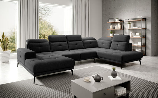 Corner Sofa Alnwick 67 | size: Width: 350cm, Height: 107cm, Depth: 205cm | color: Flores | image: 1 | variant: 1015325